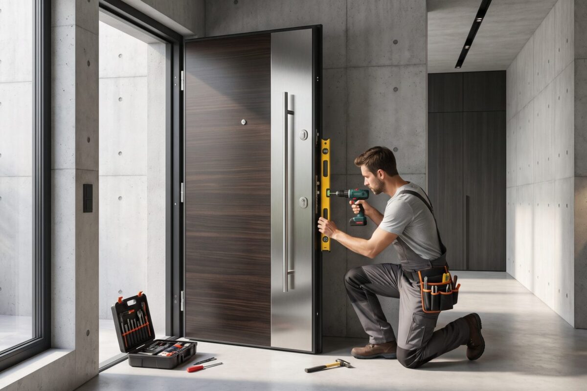 Installation de porte blindée standard à Sausset-les-Pins